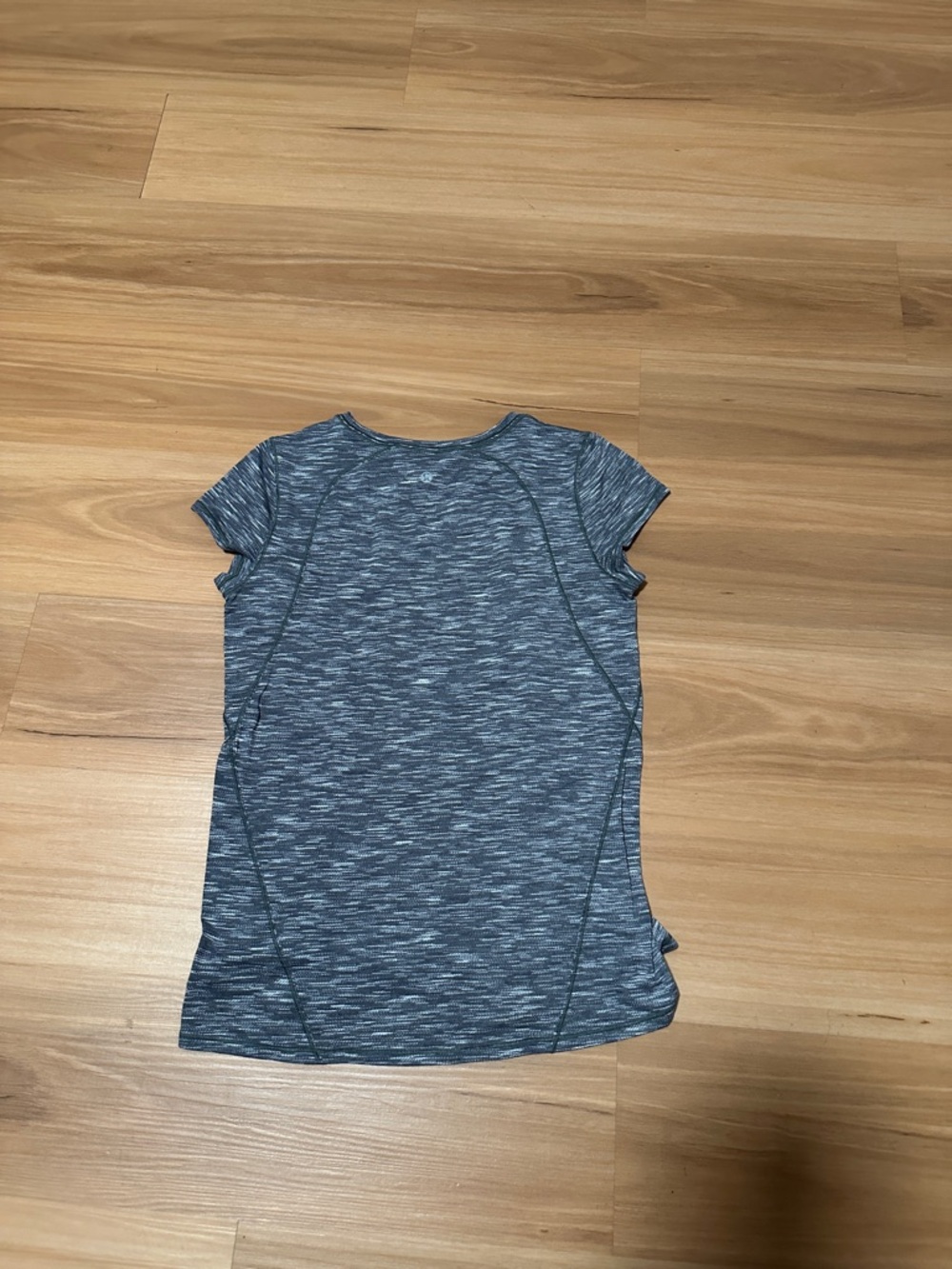 lululemon athletica Heathered Navy Short Sleeve Performance Tee